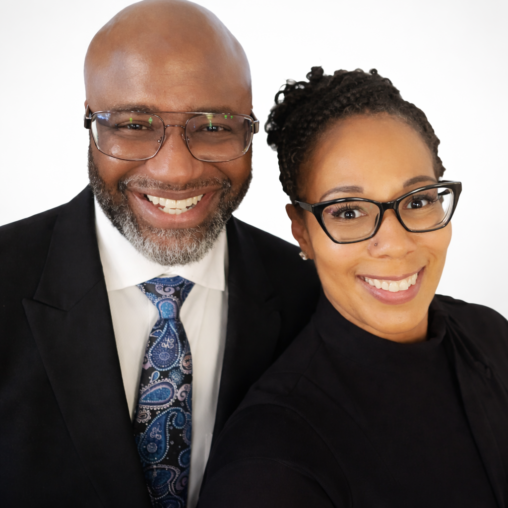 Adrian Carr and wife Candace Carr